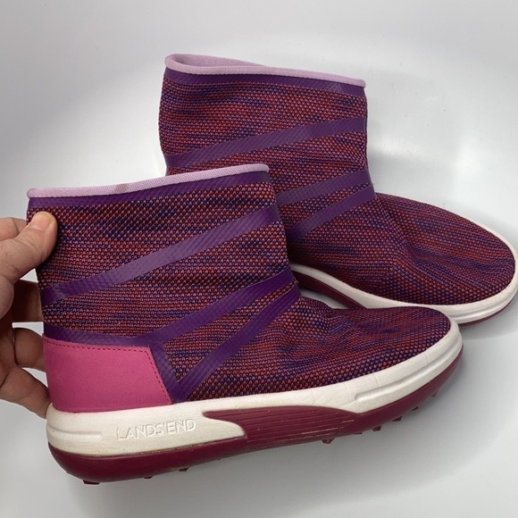 Lands’ End Action pull on boots size 6 youth - Picture 3 of 10